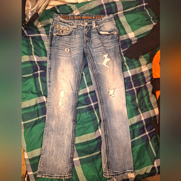 Mens Rock Revival jeans - Picture 1 of 5